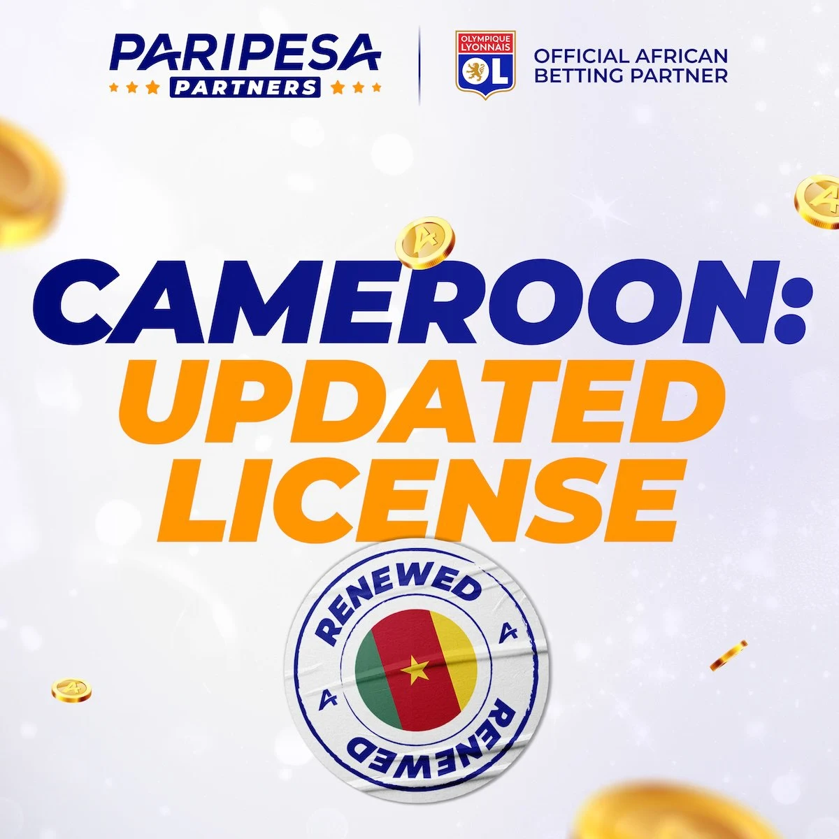 Paripesa Cameroon License