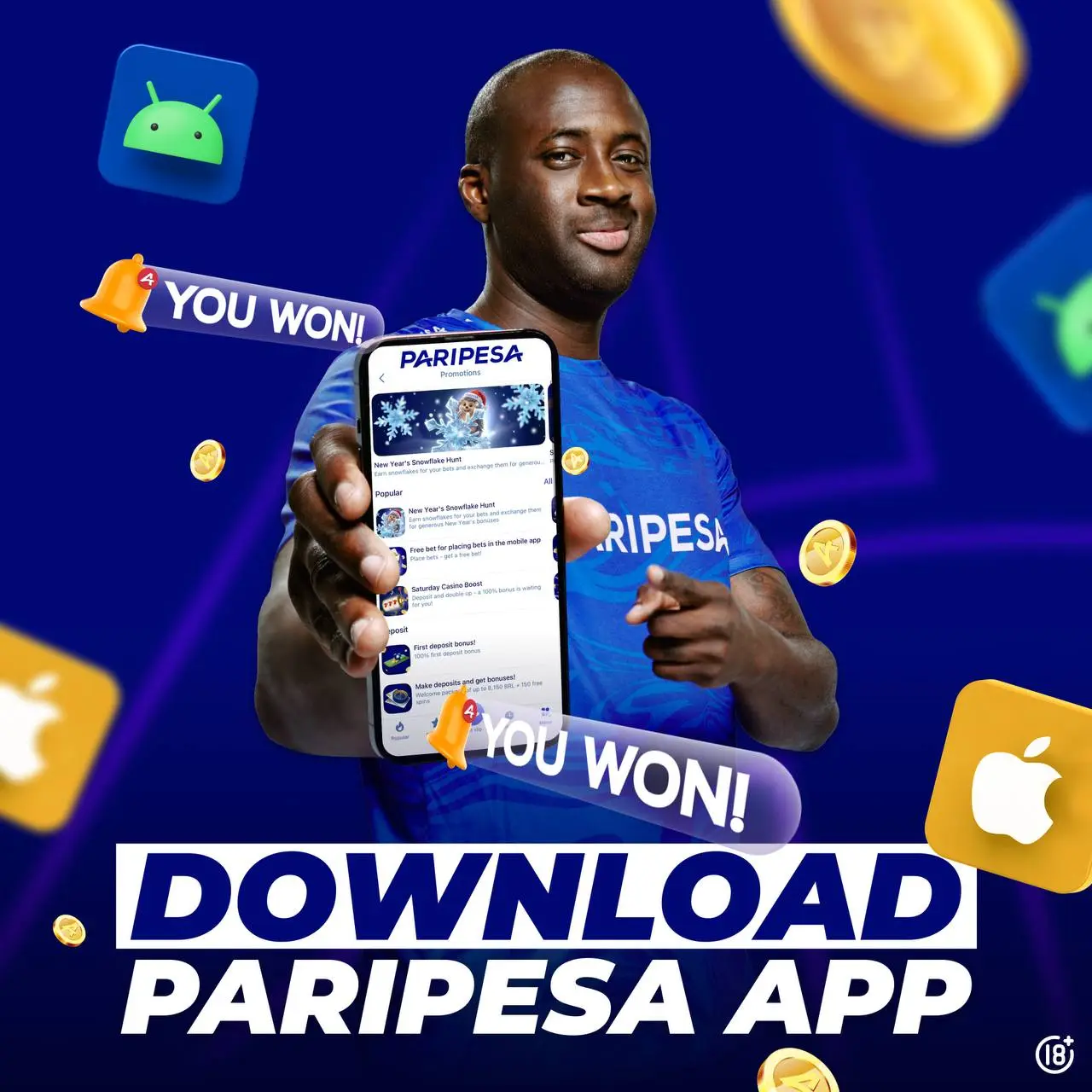 Paripesa Kenya app promo