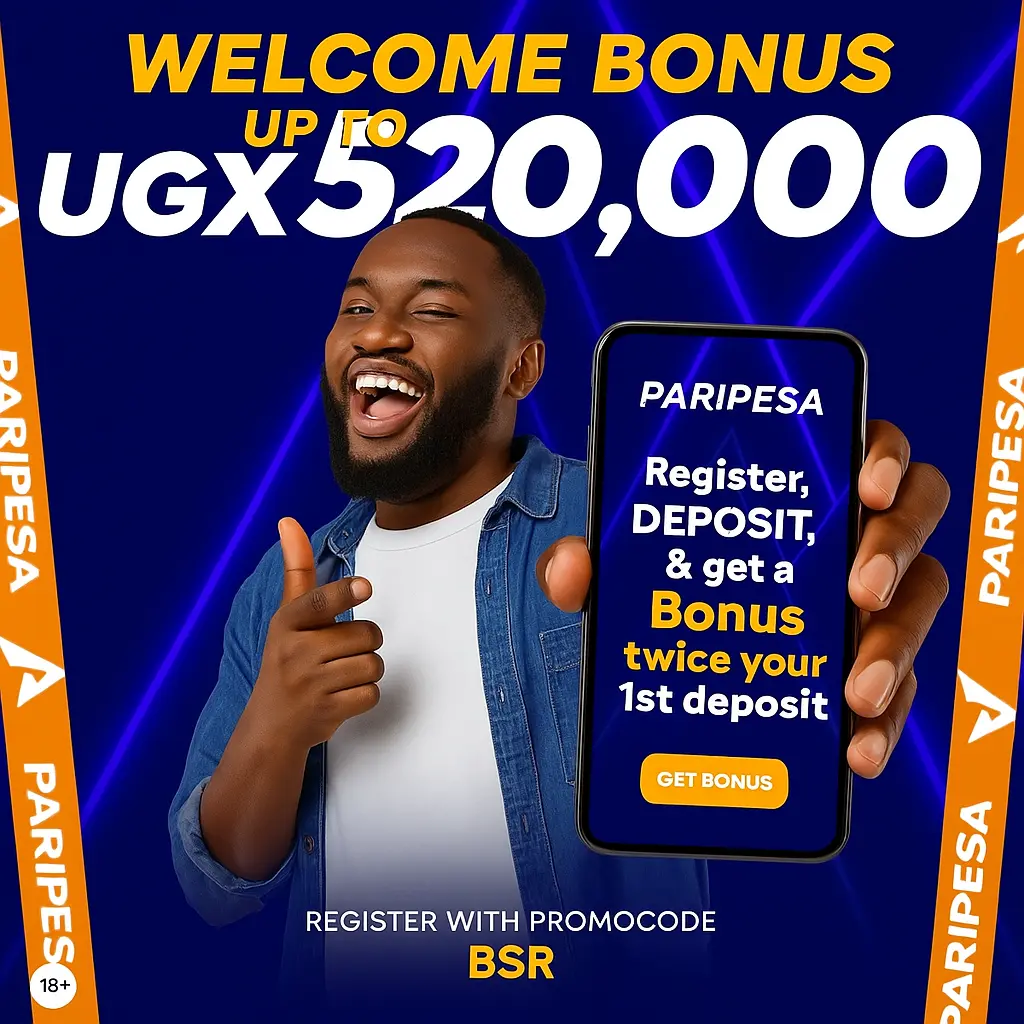 Paripesa Uganda 520,000 UGX sign bonus
